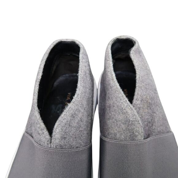 Via Spiga Shoes Womens 5.5 Sneakers Slip On Fashion Sayer Casual Felt Lifestyle - Picture 13 of 15